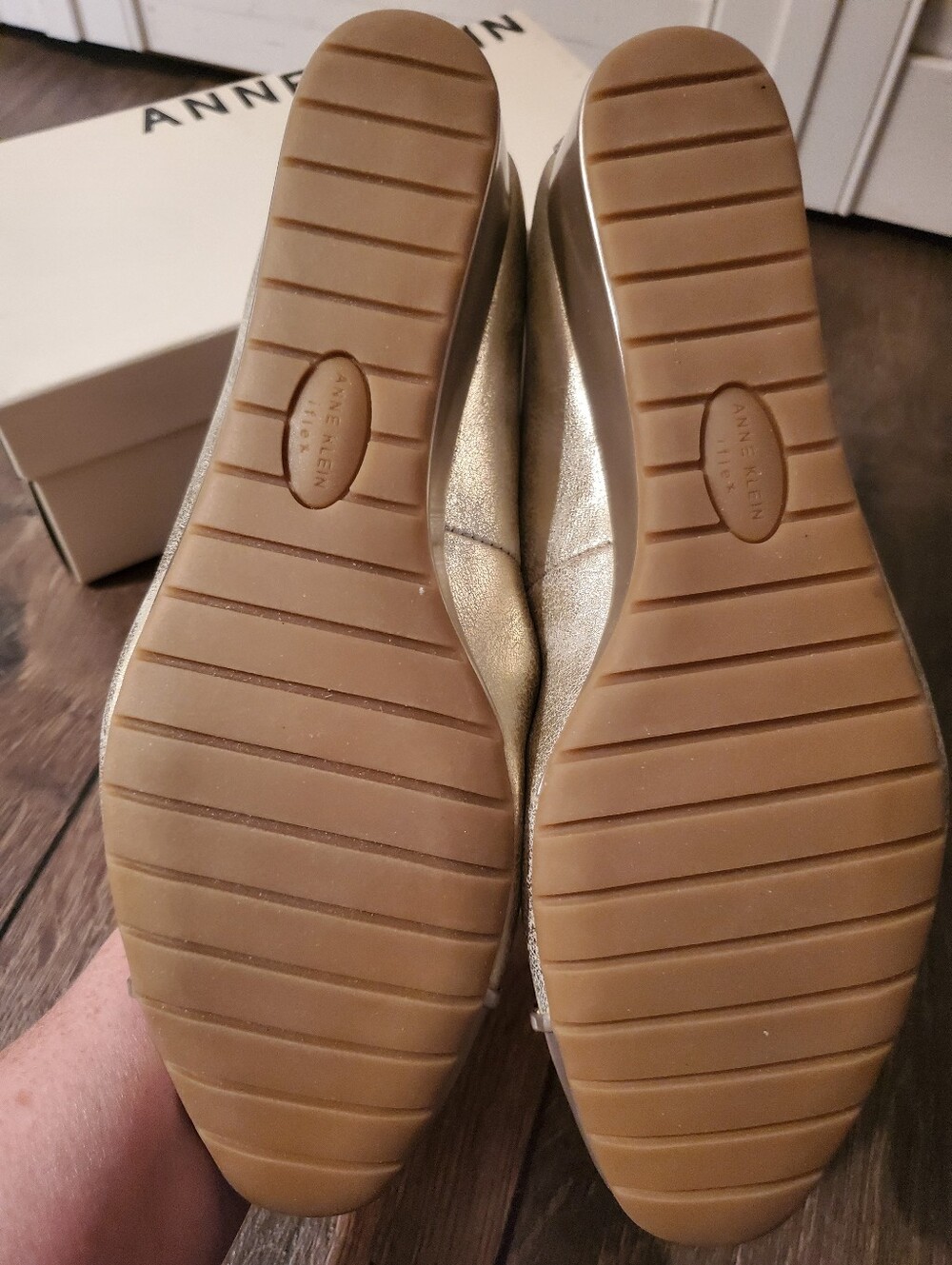 Anne Klein Maysel Wedge Pumps 8.5 - Picture 5 of 8